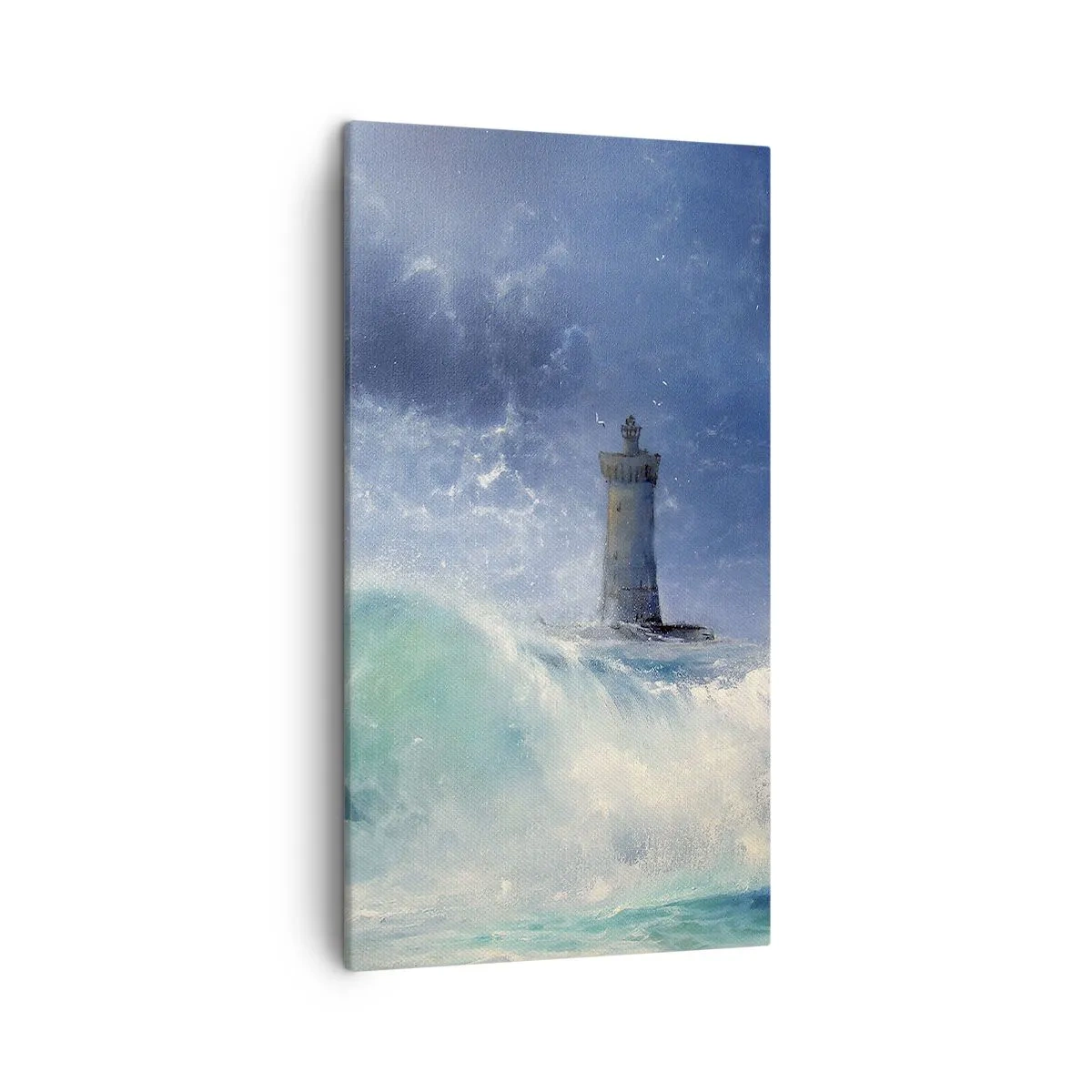 Canvas picture - Standing Guard against the Elements - 45x80 cm