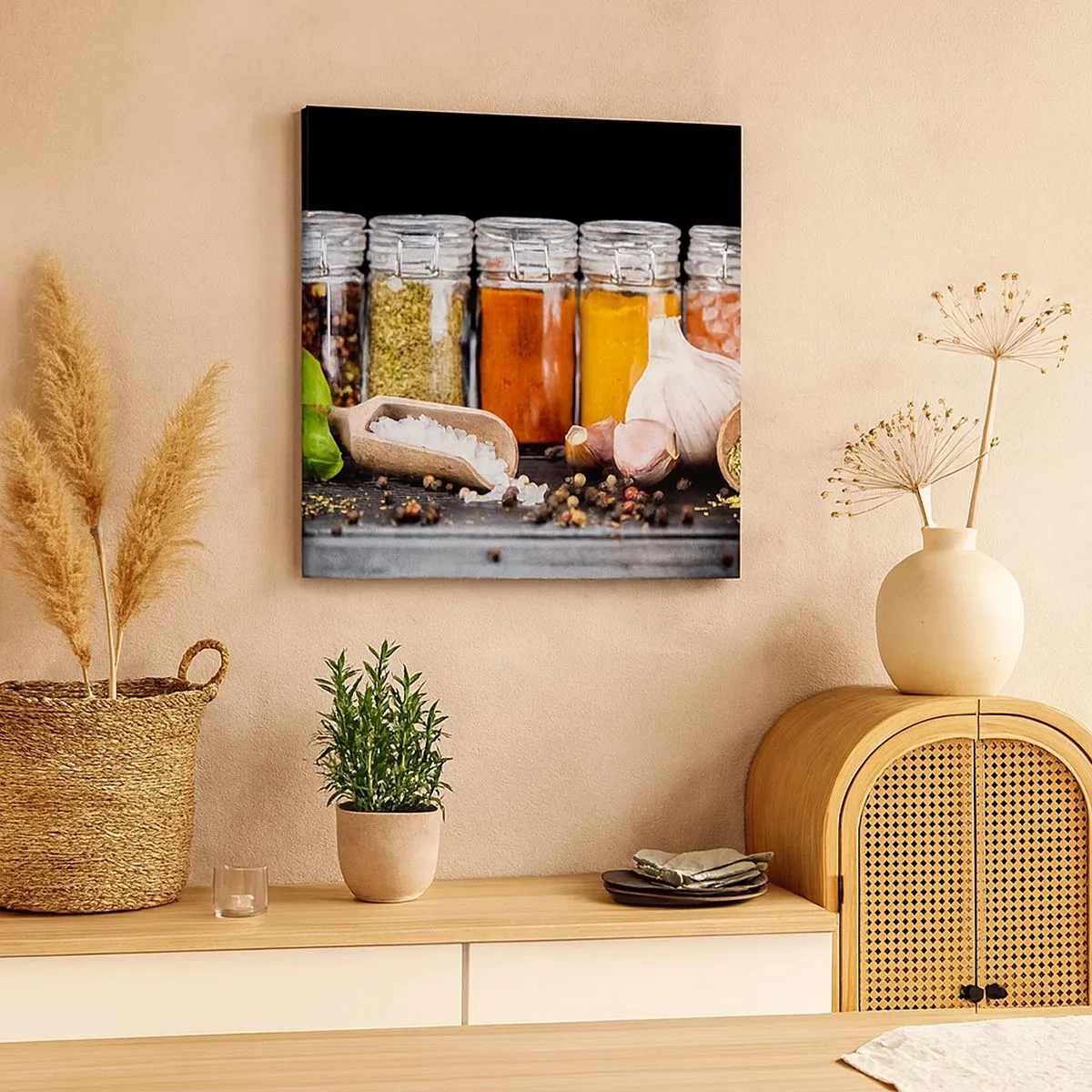 Canvas picture - Spicing Up Life - 30x30 cm