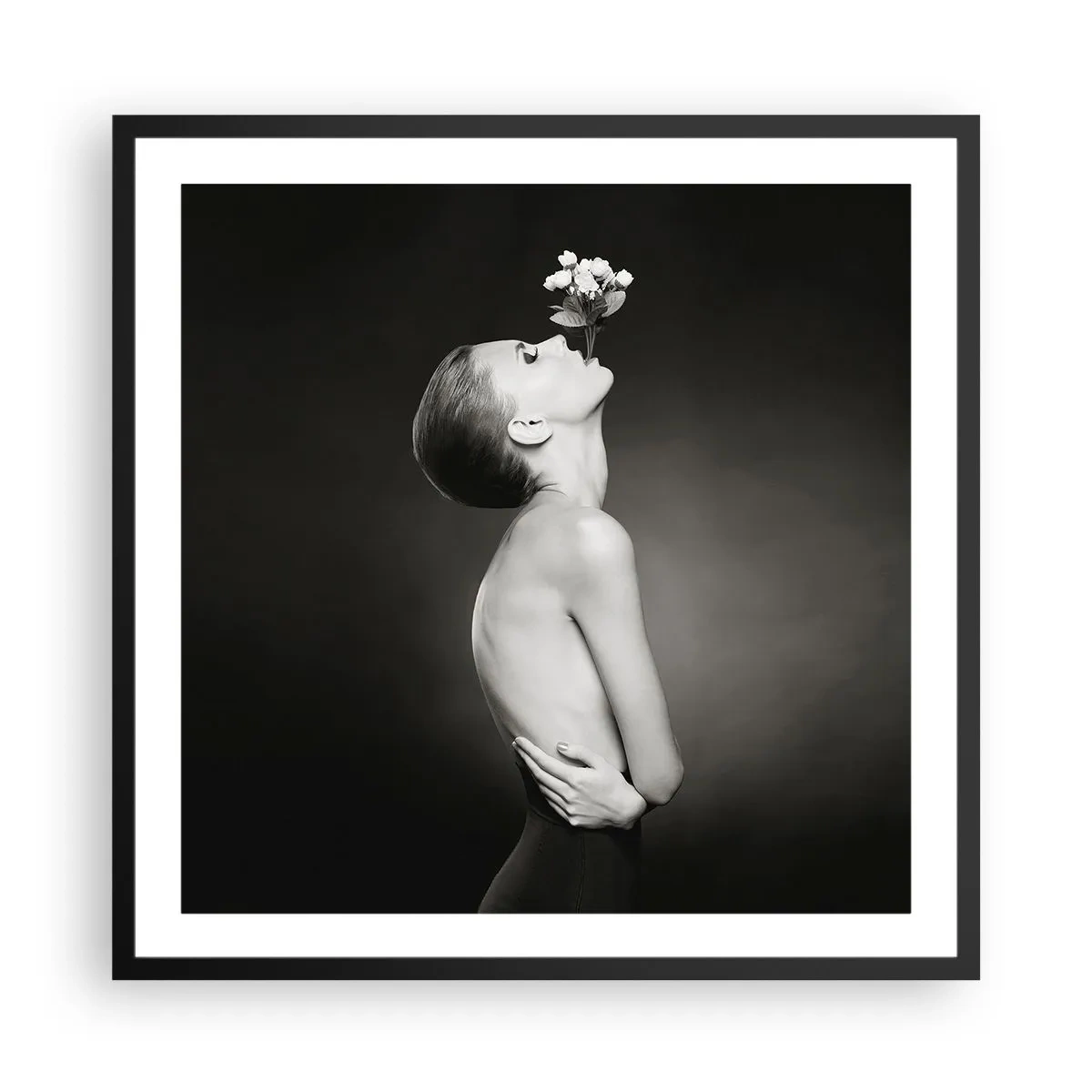 Poster in black frame - Eccentric Elegance - 60x60 cm