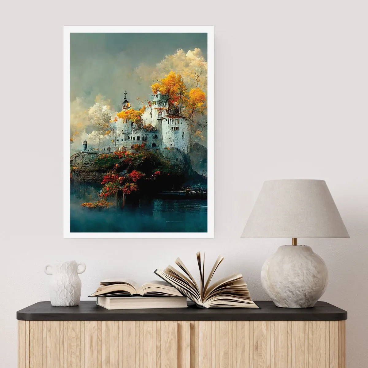 Poster - Beginning of a Romantic Tale - 70x100 cm