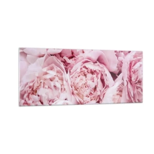 Glass picture - Cuddly and Fragrant - 100x40 cm