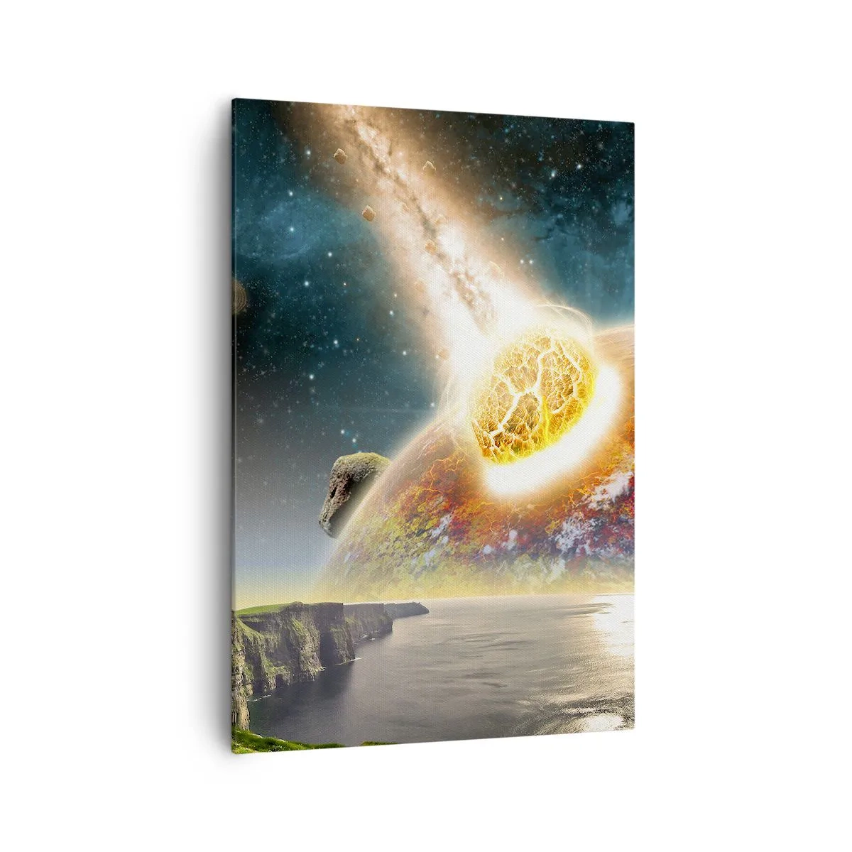 Canvas picture - Space Drama - 70x100 cm