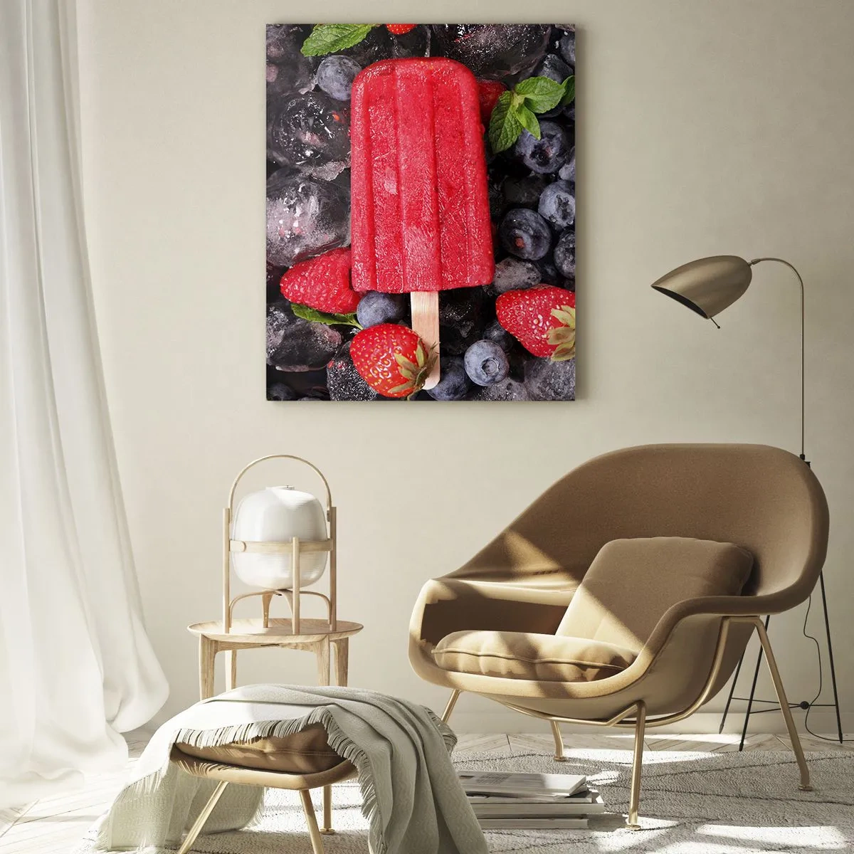 Glass picture - Flavour of Hot Summer - 80x120 cm