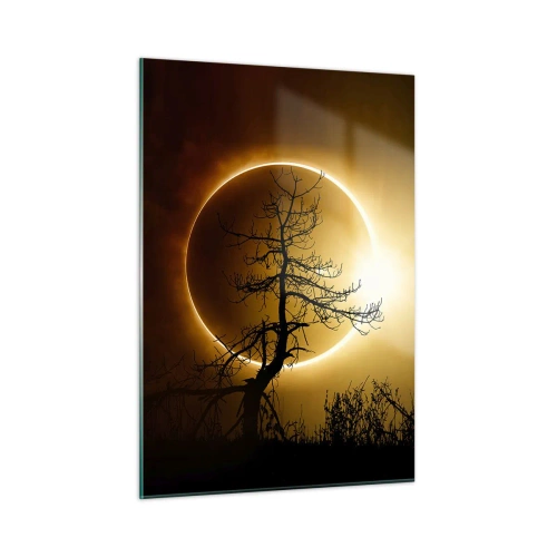 Glass picture - Total Eclipse - 50x70 cm