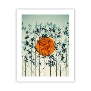 Poster - Japanese Sun - 40x50 cm