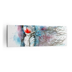 Canvas picture - Alone In Space - 160x50 cm