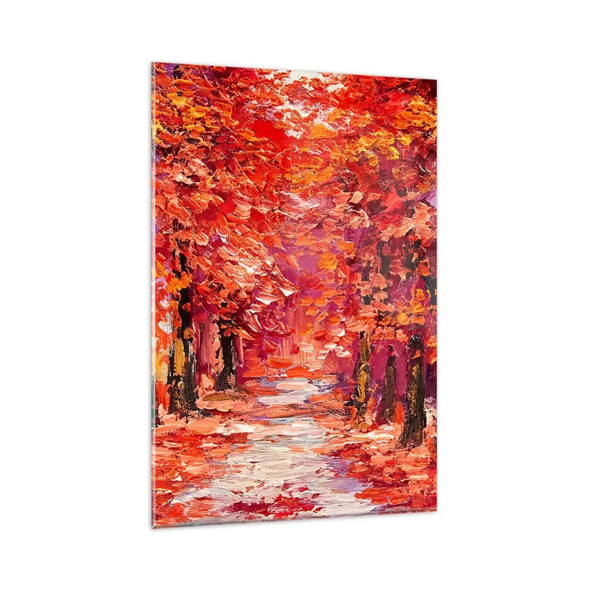 Glass picture - Autumnal Impression - 80x120 cm