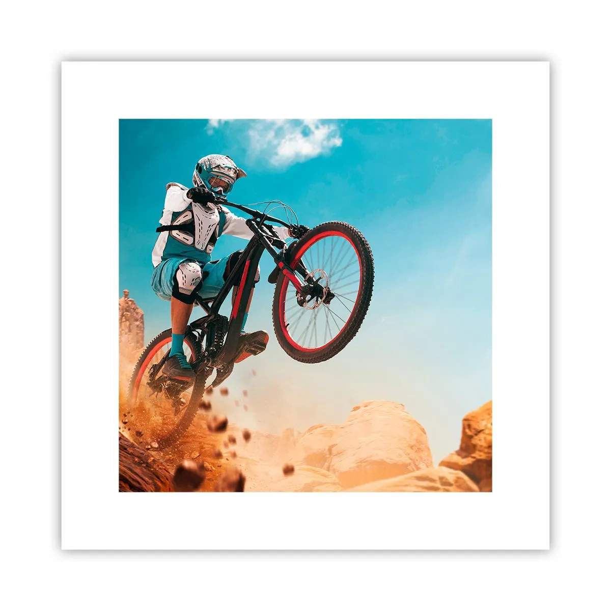 Poster - Madness on Wheels - 30x30 cm