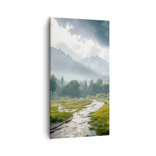 Canvas picture - There And Back - 55x100 cm