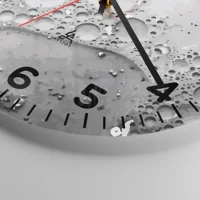 Clock face with numbers