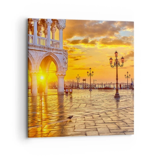 Canvas picture - Where Is Everybody? - 70x70 cm