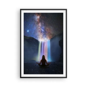 Poster in black frame - Absolute Harmony - 61x91 cm