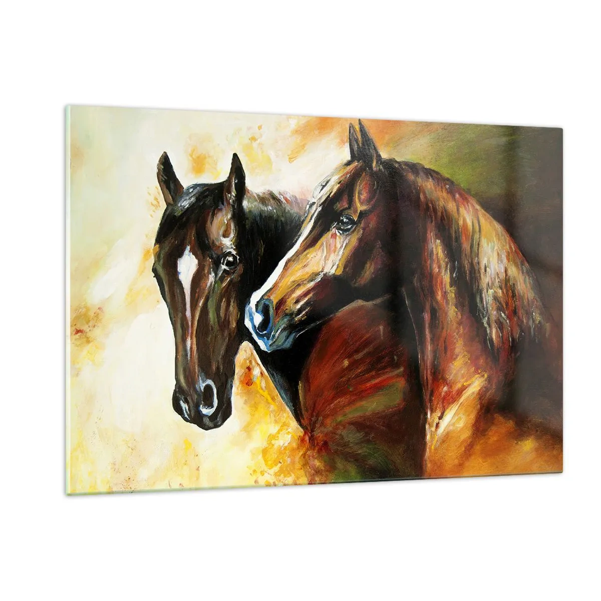 Glass picture - Twice More Charm - 120x80 cm