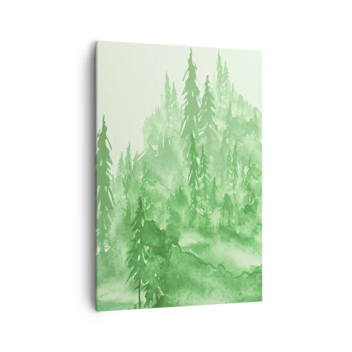 Canvas picture - Behind a Green Fog - 70x100 cm