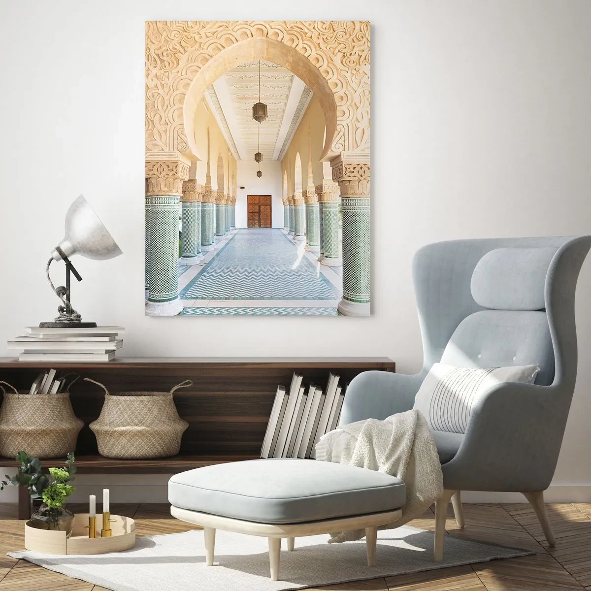 Glass picture - From Scheherazade's Tale - 70x100 cm