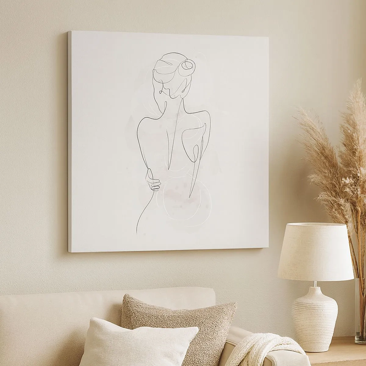 Canvas picture - Like a Sensitive Instrument - 30x30 cm