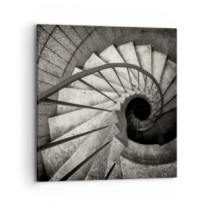 Canvas picture - Up the Stairs and Down the Stairs - 70x70 cm