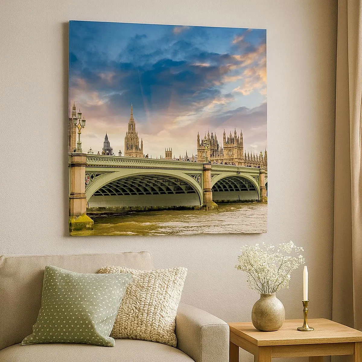 Canvas picture - Time Stood Still in the Imperium - 30x30 cm