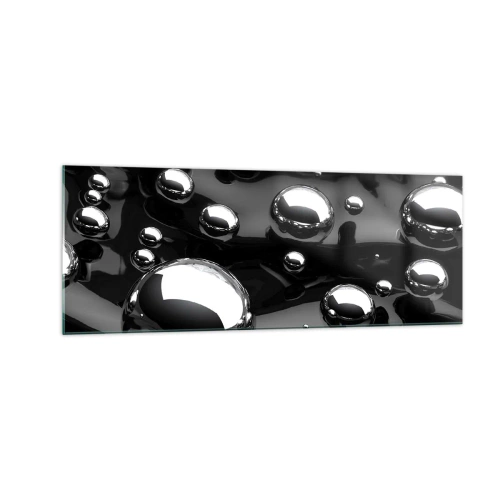 Glass picture - From Black Depths - 140x50 cm