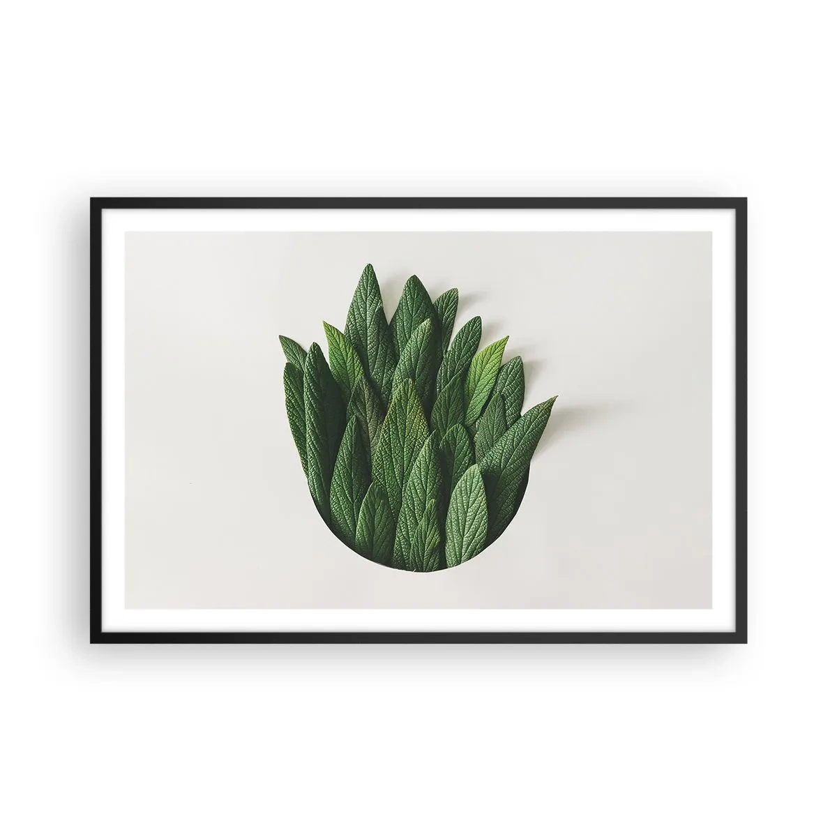 Poster in black frame - Untamed Curiosity - 91x61 cm