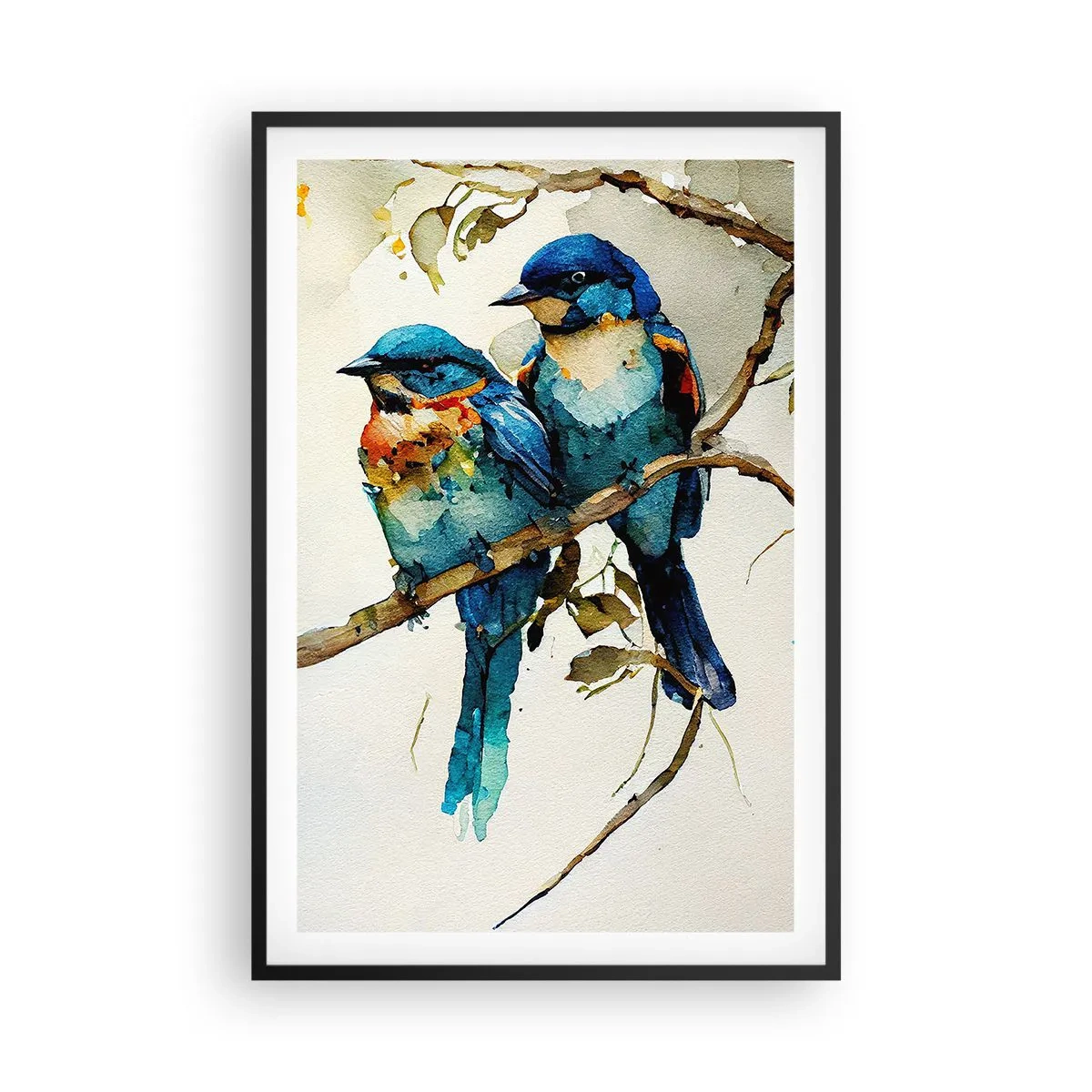 Poster in black frame - Is It Offended? - 61x91 cm