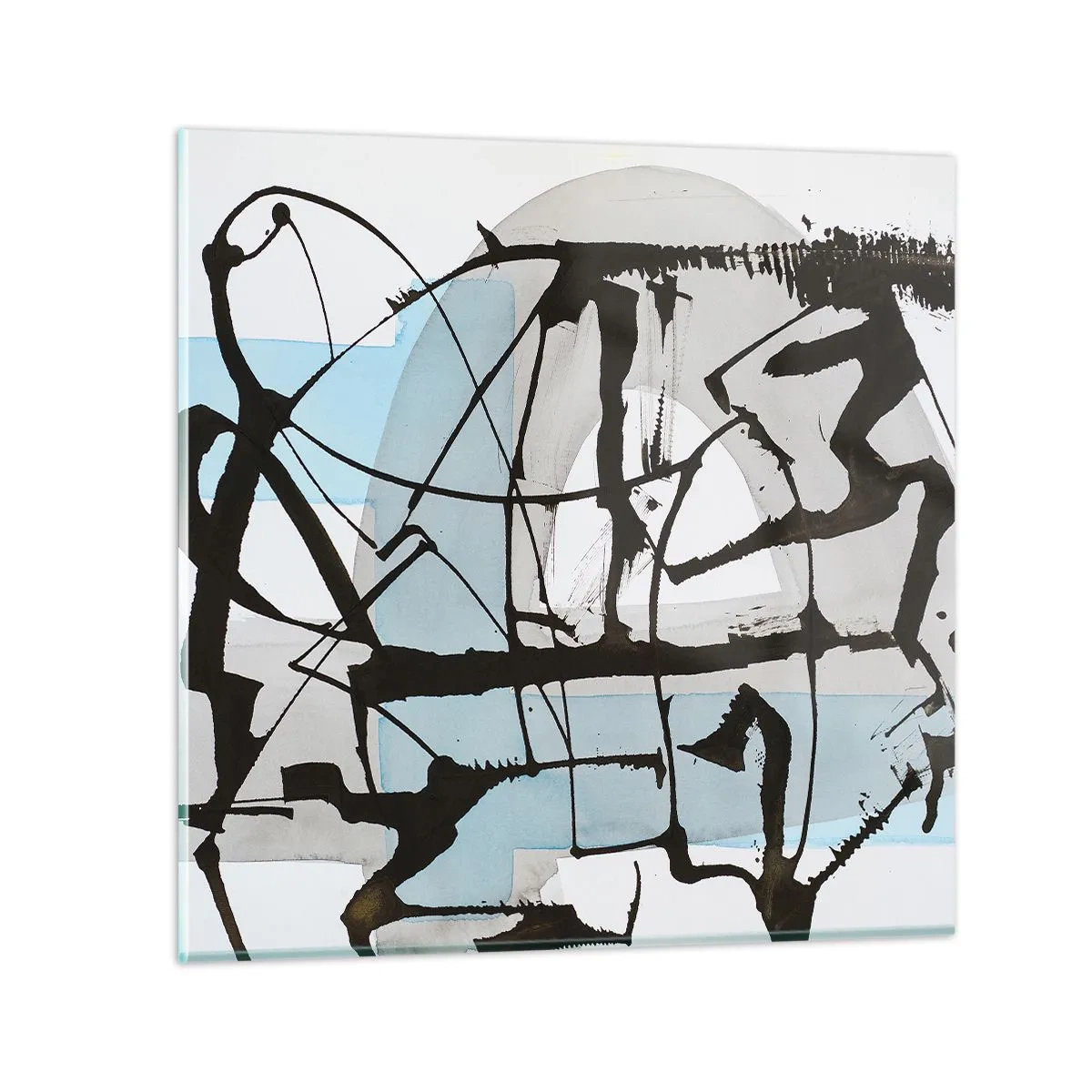 Glass picture - After All Blue - 30x30 cm