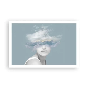 Poster - With the Head In the Clouds - 91x61 cm