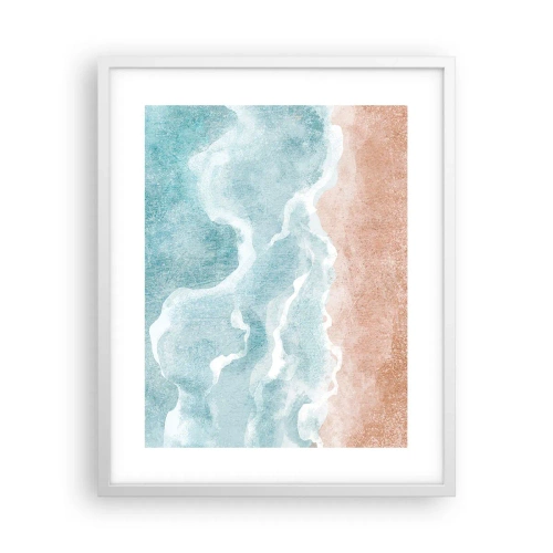 Poster in white frmae - Cloudy Abstract - 40x50 cm