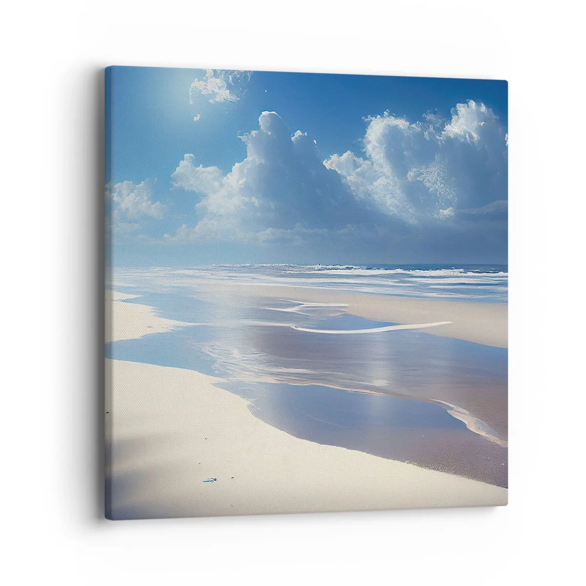 Canvas picture - Paradise Holiday - 40x40 cm