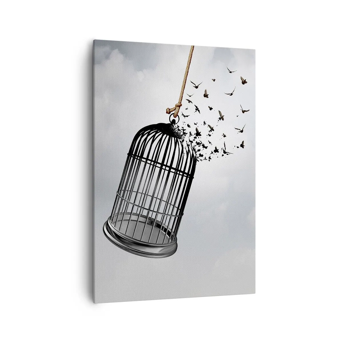 Canvas picture - Faith…Hope…Freedom! - 70x100 cm