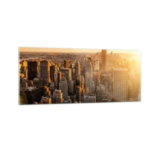 Glass picture - Growing in the Sun - 100x40 cm