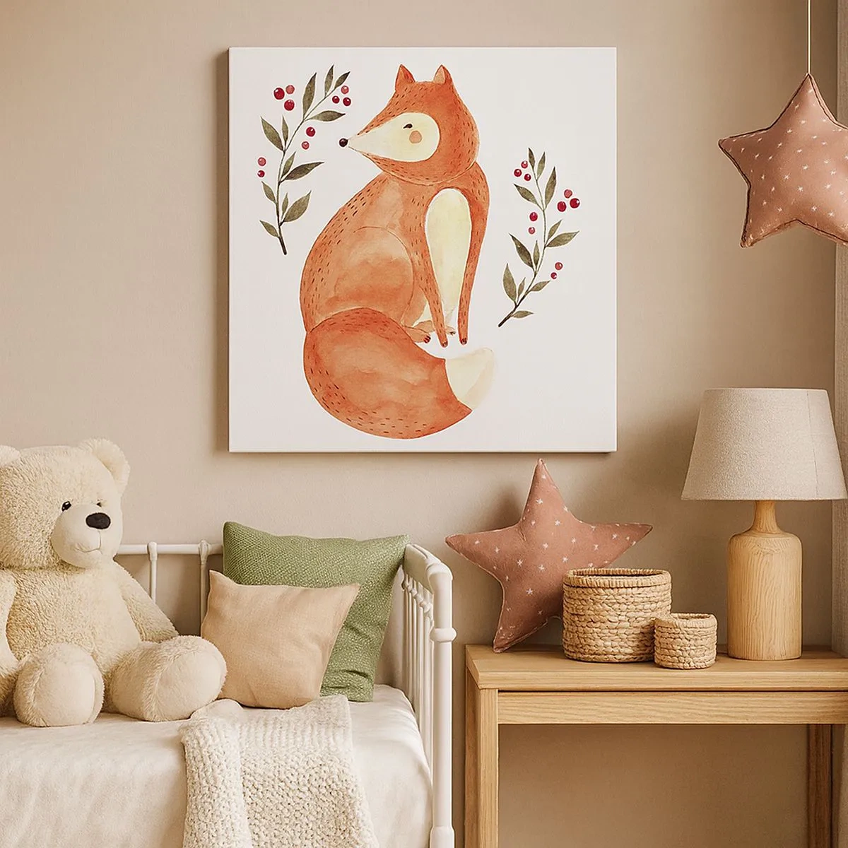 Canvas picture - Small Ginger - 30x30 cm