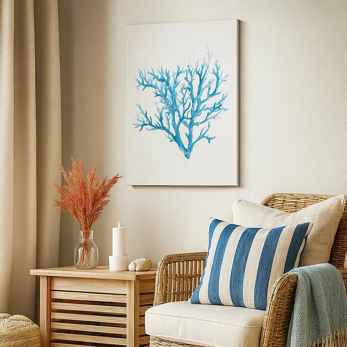 Canvas picture - Sea Filigree - 50x70 cm