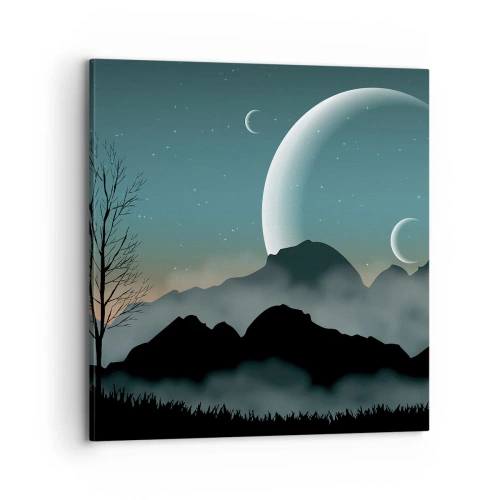 Canvas picture - Carnival of a Starry Night - 70x70 cm
