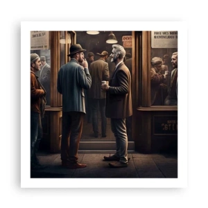 Poster - Good Time of the Day - 60x60 cm