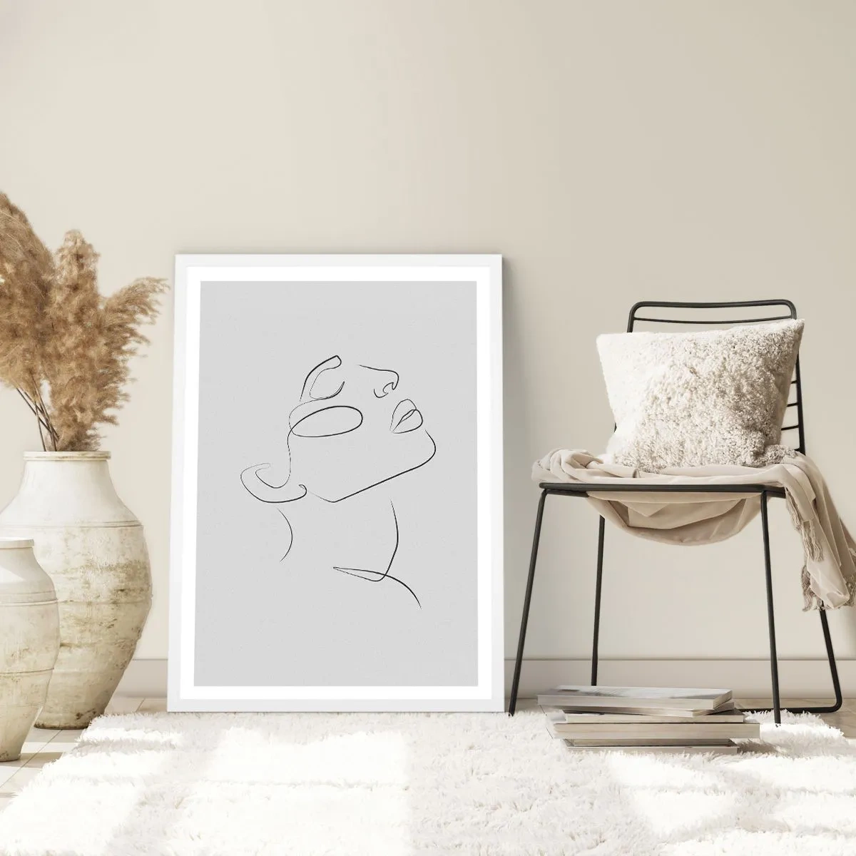 Poster in white frmae - Meanders of a Dream - 30x40 cm