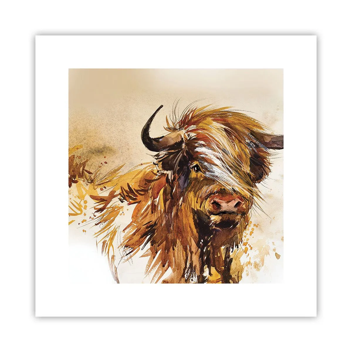 Poster - Pride of a Hunter - 30x30 cm