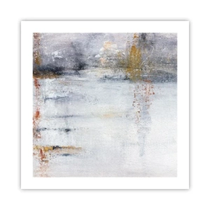 Poster - Behind a Curtain of Air - 50x50 cm