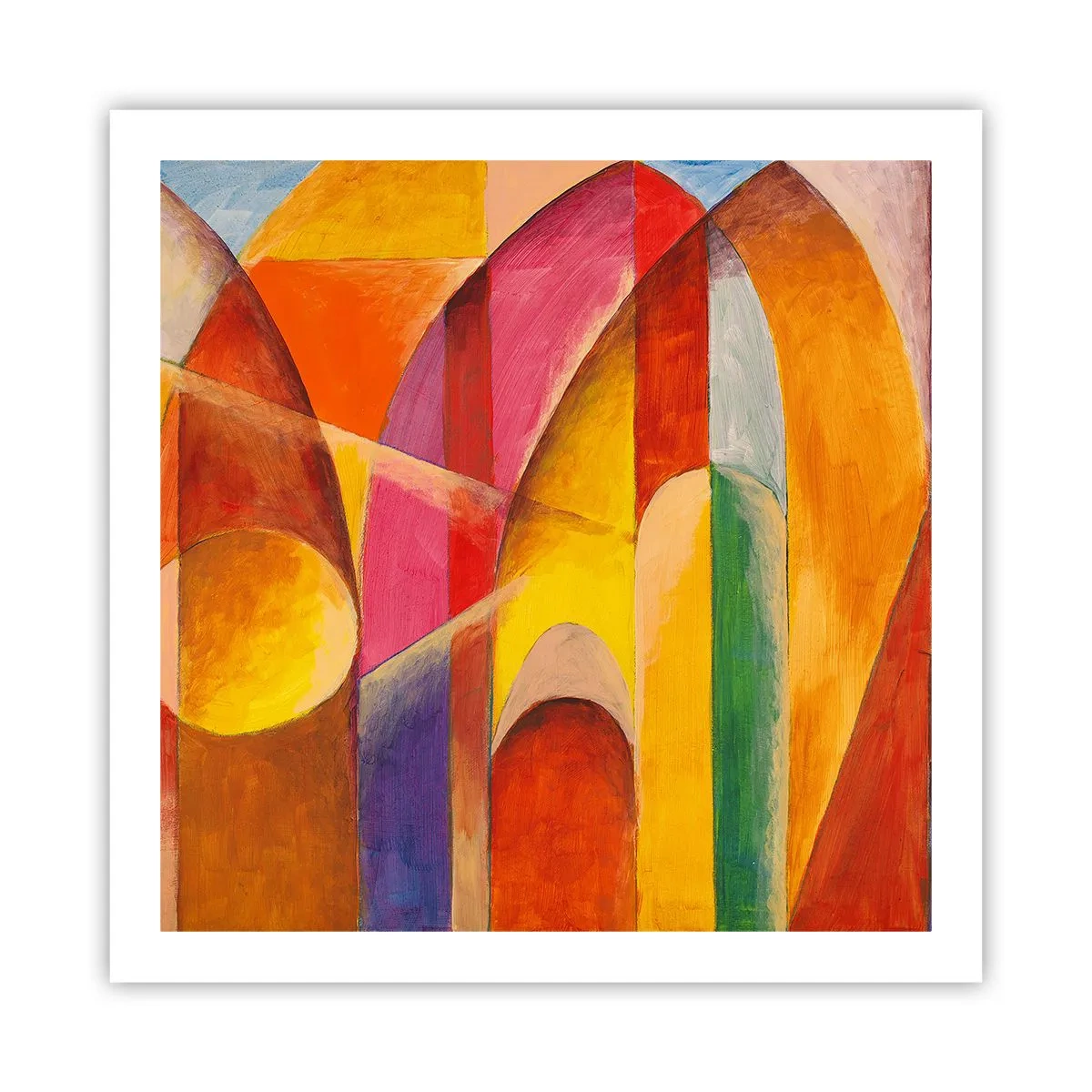 Poster - Cathedral of the Sun - 60x60 cm