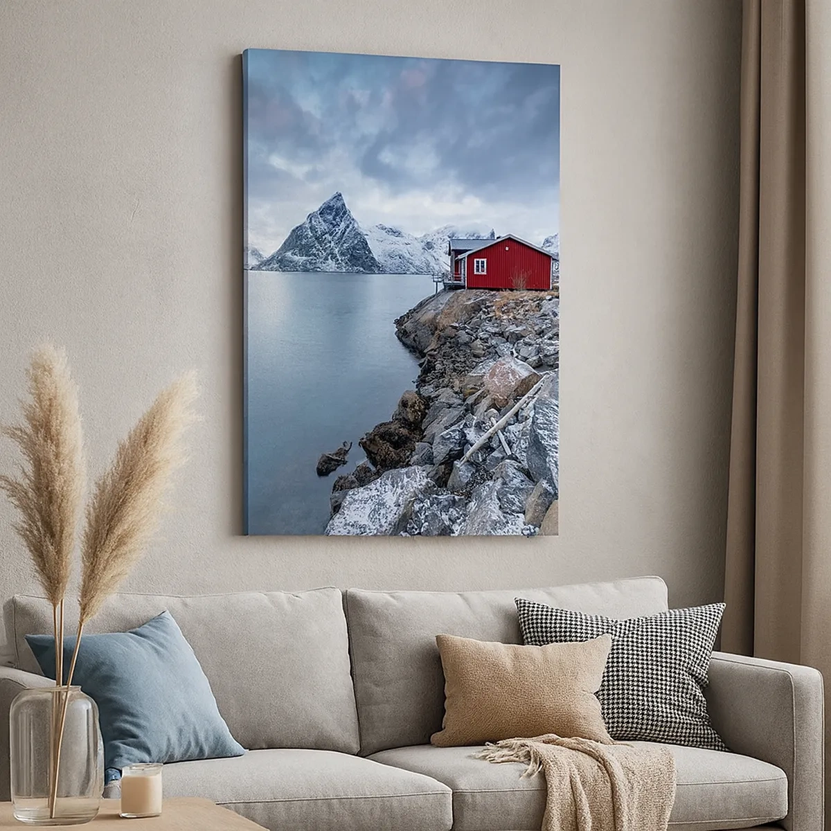 Canvas picture - Scandinavian Retreat - 50x70 cm