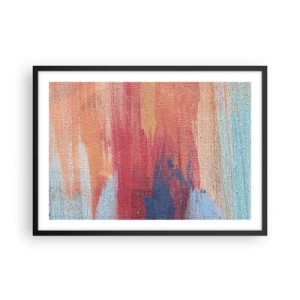 Poster in black frame - Washed Down by Rainbow - 70x50 cm