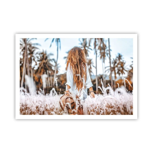 Poster - Born from Grass Fluff - 100x70 cm