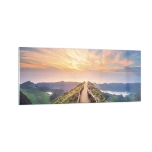 Glass picture - Close to Heaven - 100x40 cm