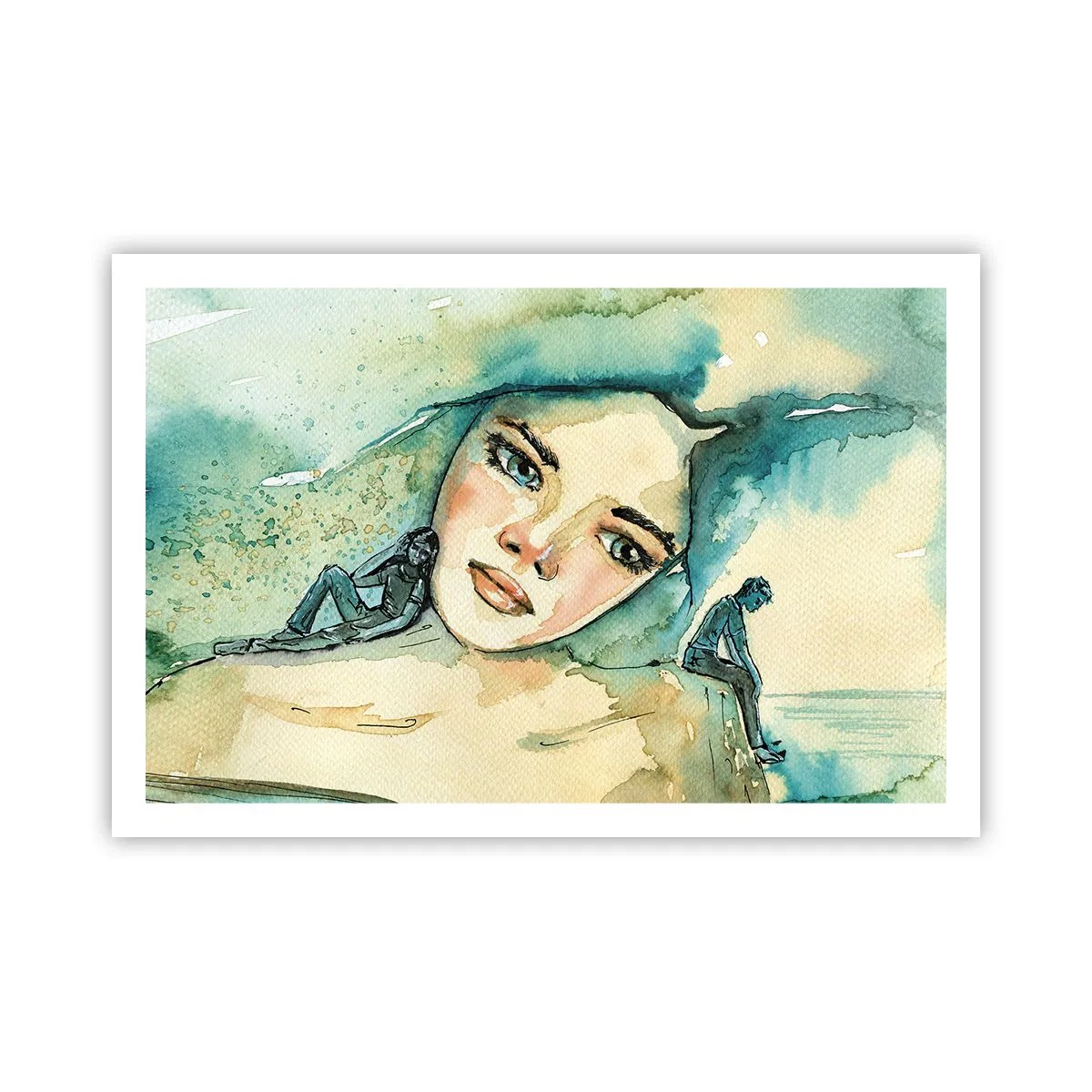 Poster - Am I Blue? - 91x61 cm