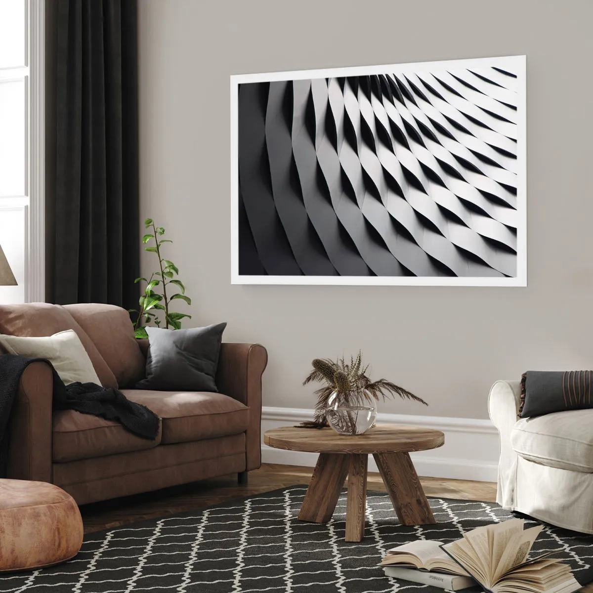 Poster - On the Surface of the Wave - 91x61 cm