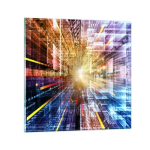 Glass picture - Light Passage - 70x70 cm