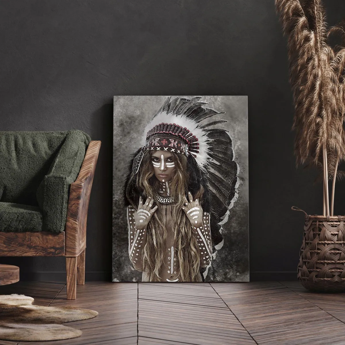 Canvas picture - Secret of the Power of the Tribe - 70x100 cm