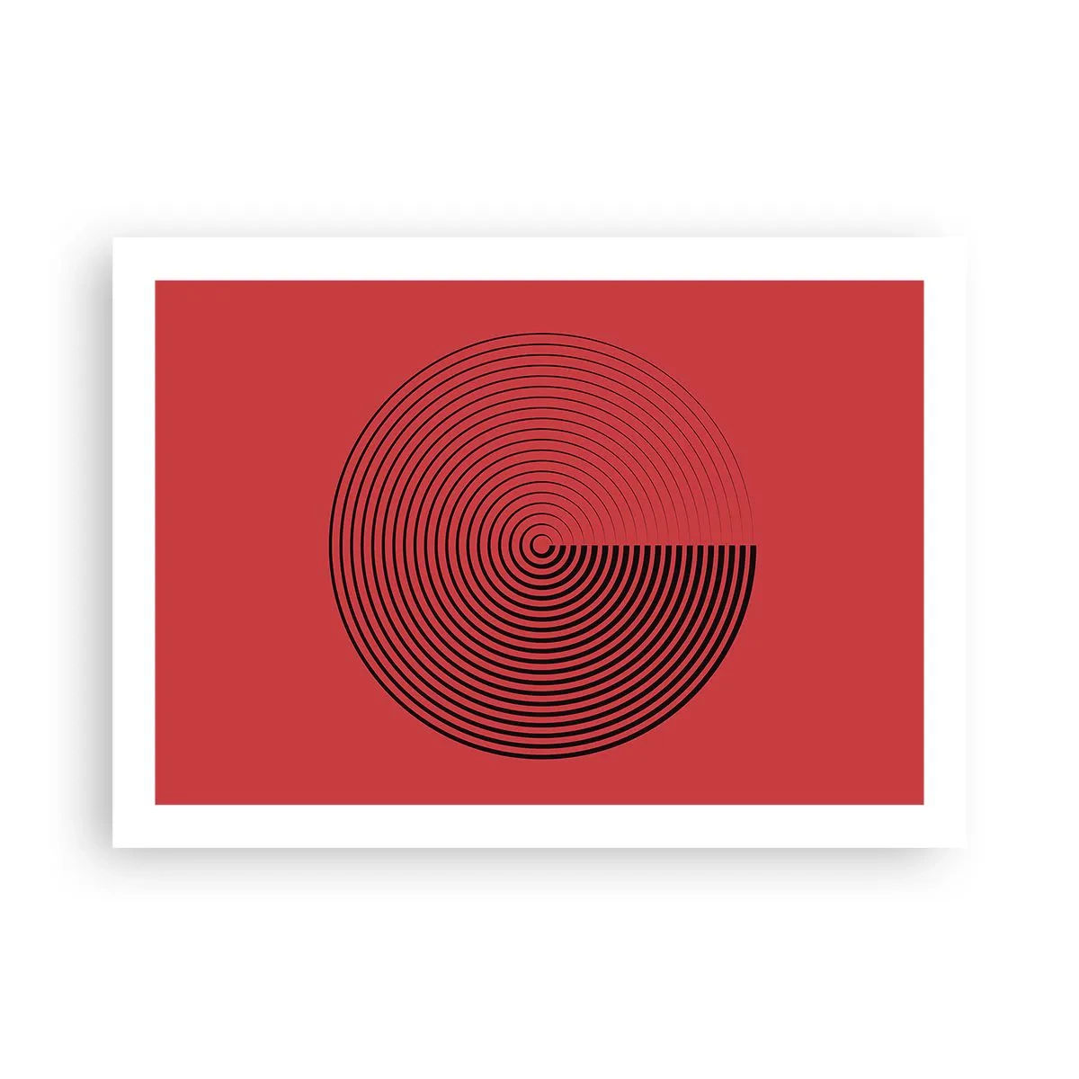 Poster - Circular Movement - 70x50 cm