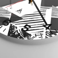 Clock face with numbers