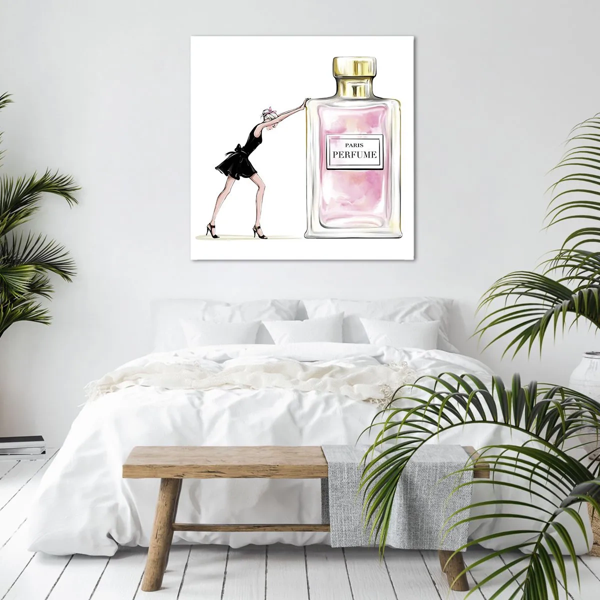 Canvas picture - The Essence of Womanhood - 70x70 cm